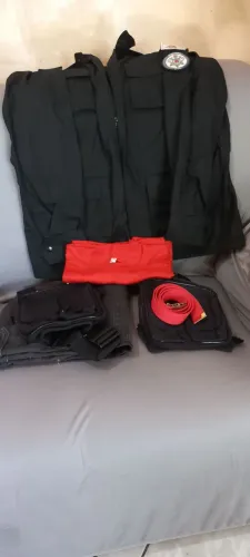 Roupa de bombeiro civil