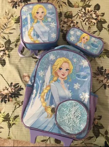 Vendo mochila infantil menina frozen