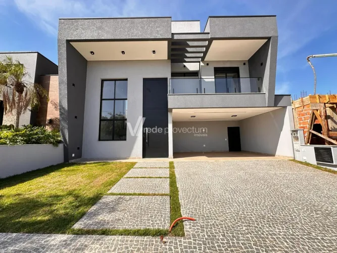 Casa a venda a venda no condomínio Santorini em Paulínia.