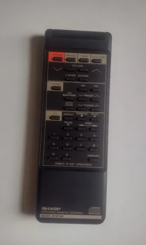 Controle Remoto Som Sharp CMS-R70