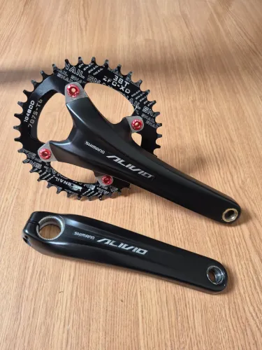 Pedivela shimano alivio + central e coroa 38d