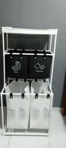 Cesto de roupa para lavanderia