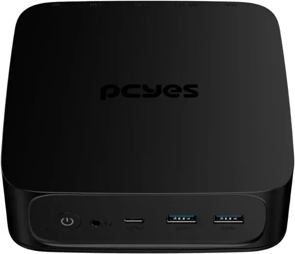 ? MINI PC PCYES B300 - Intel Core i3 1215U | 8GB RAM | SSD NVMe 256GB | Wi-Fi e Bluetooth