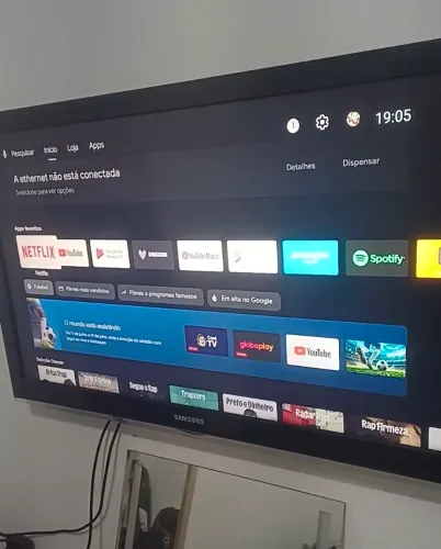 Tv Samsung 42 + tv box intel bras