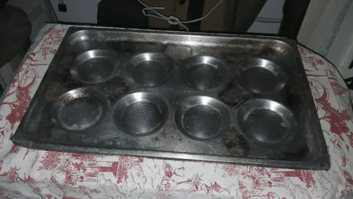 Par de Formas / Assadeiras Profissionais em Inox para Hambúrguer e Ovos R$20cada