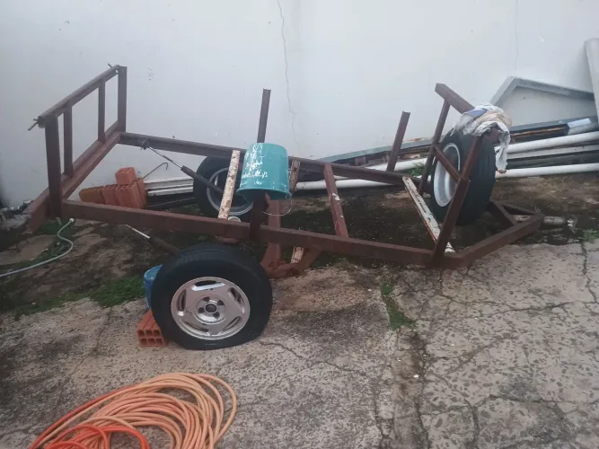 Esqueleto de carretinha