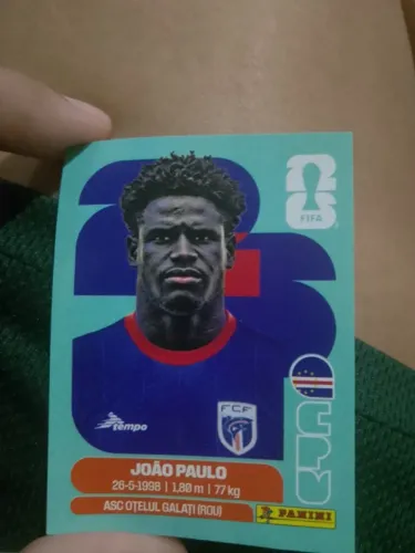 Cartinha do João Paulo da copa 2026