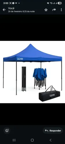Tenda 3x3 articulada 