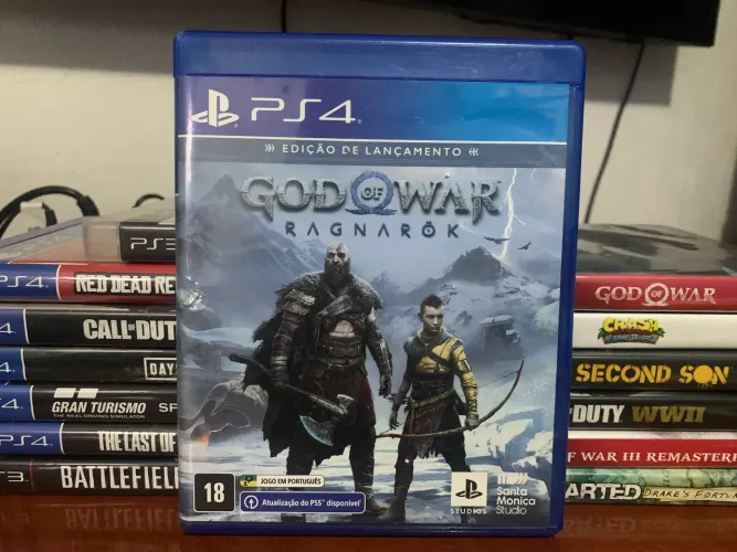 Jogo God Of War Ragnarok PlayStation 4 Original