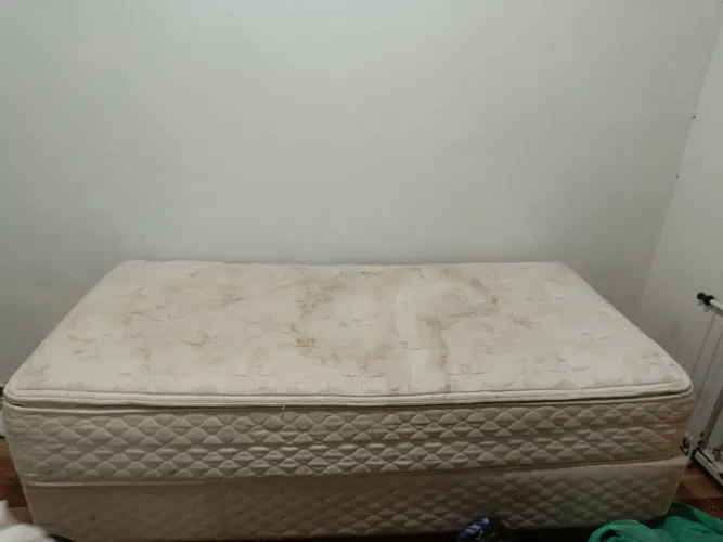 Cama box solteiro molas