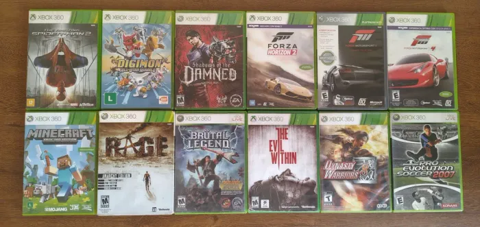 VENDO JOGOS XBOX 360 E XBOX ONE (valores na descrição)