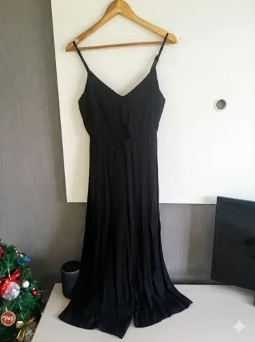 Macacão Preto Youcom M | Feminino | Leve | Ótimo Estado