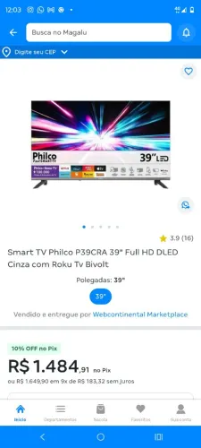 Vendo Smart tv