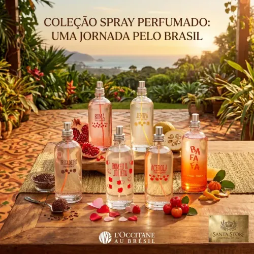 Body Splash L'Occitane Vários Aromas - Original e NOVO LACRADO