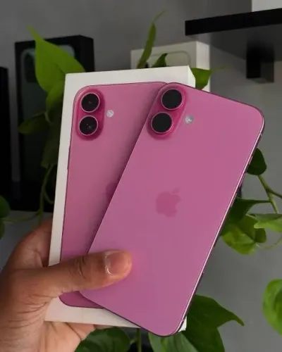 iPhone 16 128GB Rosa 100% bateria peças genuínas Pegamos Apple como forma de pagamento 