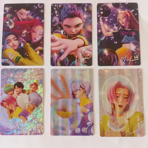 Cards Huntrix e SajaBoys do Mcdonald's