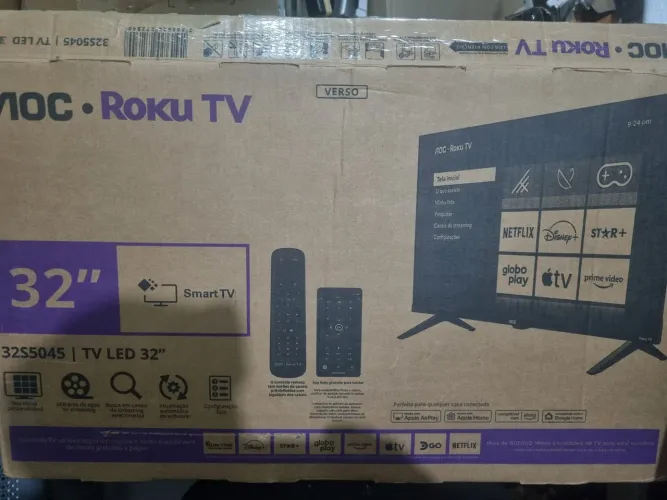 TV smart roku borda infinita