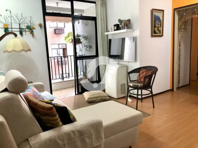 Apartamento de 70 m² na Almirante Ari Parreiras - Icaraí - Niterói - RJ, à venda por R$ 49