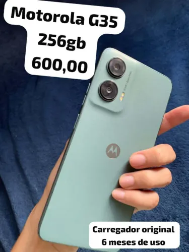 celular motorolora moto G35 256GB (aceito cartao)