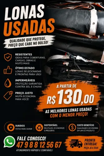 Lonas vários tamanhos