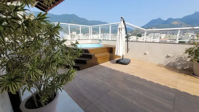 Cobertura Duplex Piscina Privativa Vista Livre Shopping Tijuca