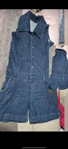 Macacão jeans 