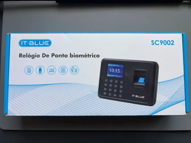 Relógio de Ponto Biométrico (NOVO) - IT BLUE SC9002