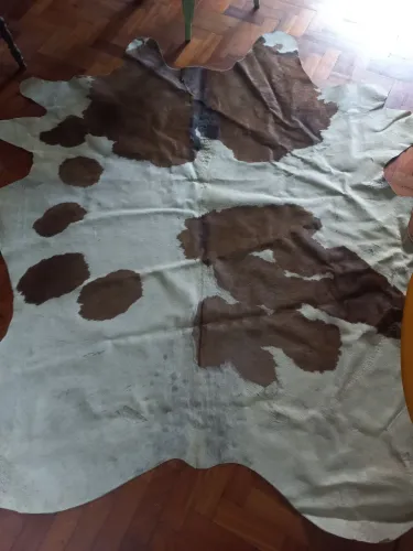 Tapete de couro de boi