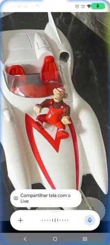 Miniatura carro mach5 speed racer escala 1:18