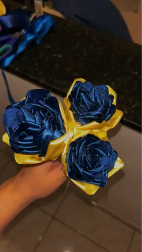 Flores de Cetim Artesanais e Personalizadas!