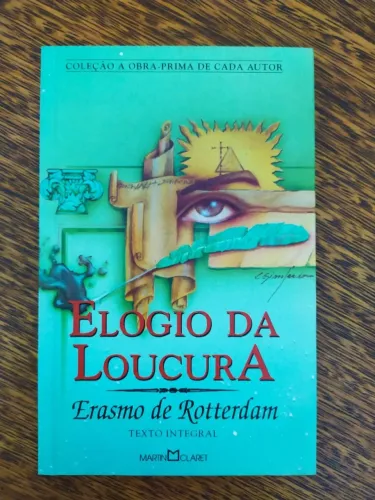 Livro Elogio da Loucura de Erasmo de Rotterdam