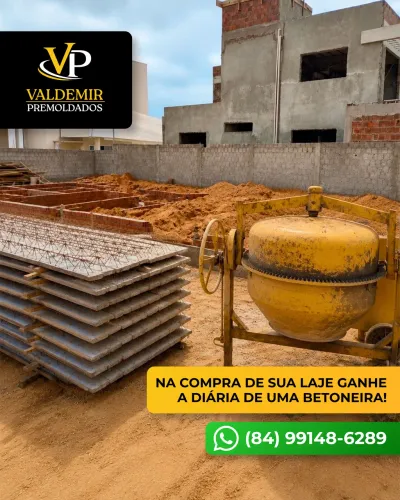 Laje com condições especiais!