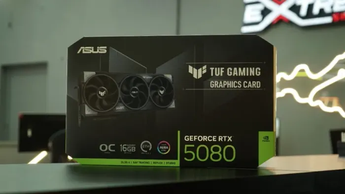 RTX 5080 16GB Asus TUF OC - 21x no cartão- Loja Física!