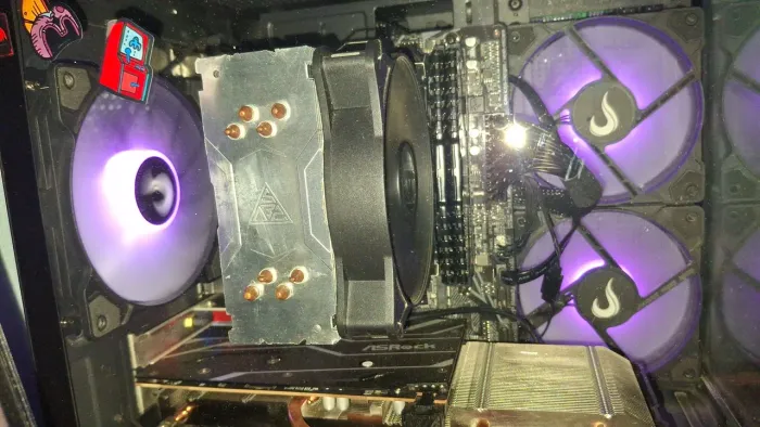 Placa mãe a520mkv2 super conservada