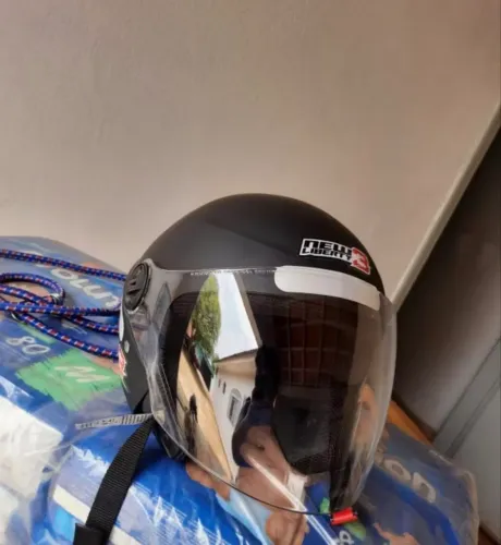 Capacete Pro Tork New Liberty 3 Preto Fosco Novo - Tamanho 60