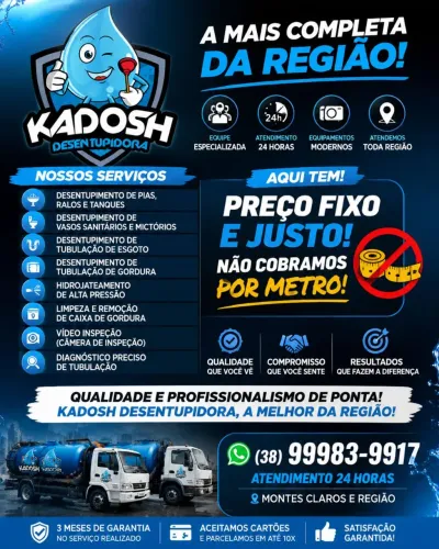 Desentupidora ? Kadosh