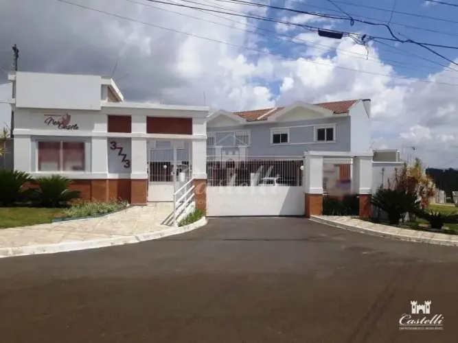 Sobrado à venda em PONTA GROSSA - PR, Jardim Carvalho, 3 quartos e churrasqueira