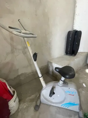 Bicicleta academia +sofa