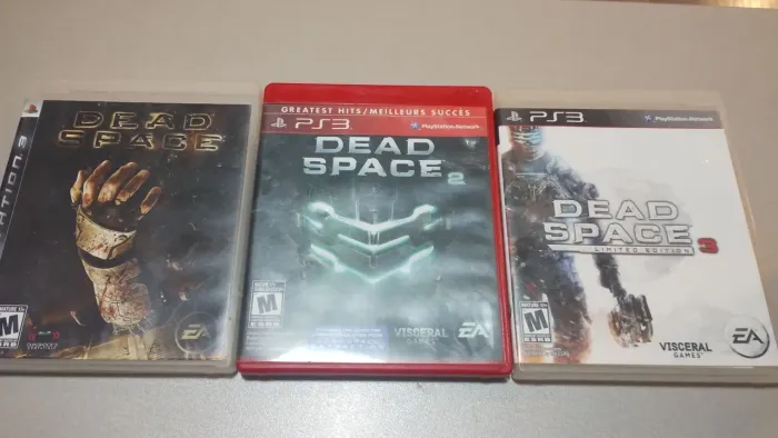 Dead space 1 , 2 e 3 coleção ps3