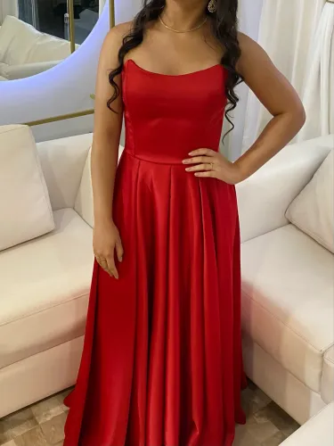 Vestido Festa Vermelho