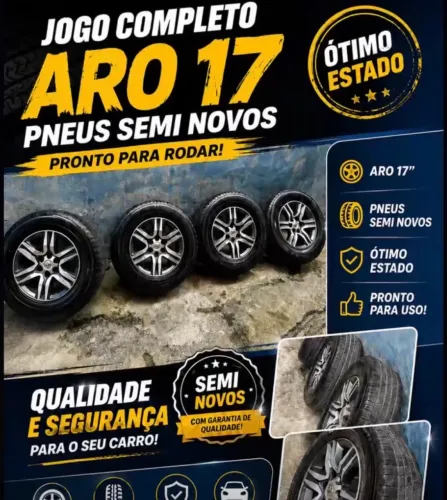 Pneus semi novos (jogo completo).