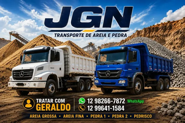 Jgn areia e pedra melhor preço da região