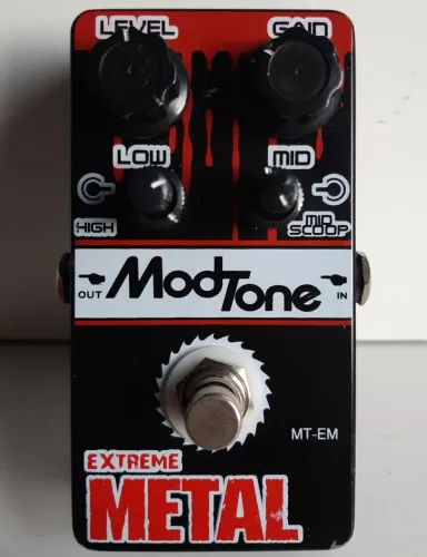 Pedal Modtone Extreme Metal MT-EM Distortion HighGain truebypass!