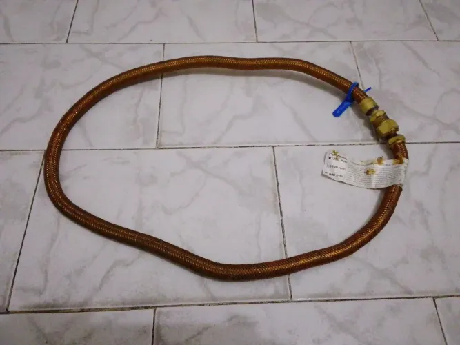 Tubo Metal Flexível Para Fogão 1250 mm.