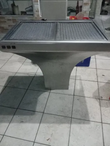 Coifa pirâmide inox - Semi nova