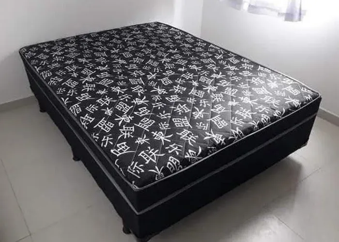 Cama box Casal Molas ensacadas Marly// Disponível!!!