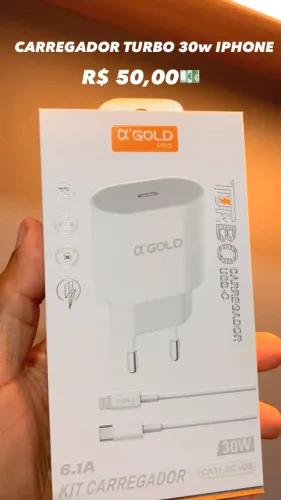 Carregador completo para iPhone