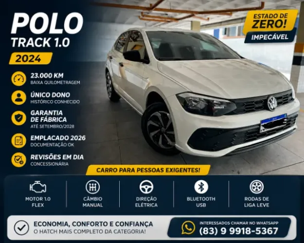 Volkswagen Polo Track 1.0 Flex 12V 5P 2024