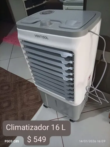 Climatizador 16L novo - entrega gratuita 