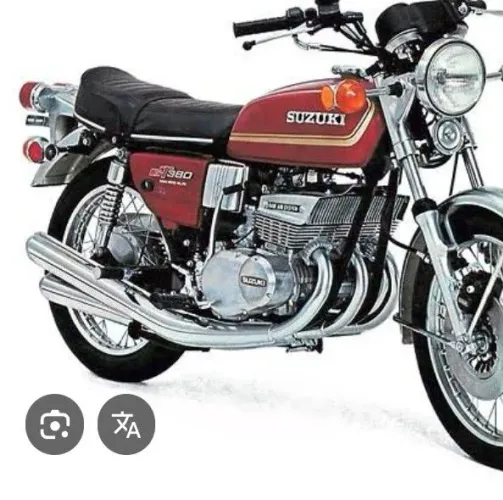 Compro Suzuki GT 380 ou GT 550 no estado em que se encontra 